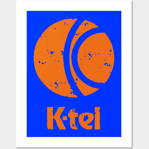 Ktel K-TEL logo Wall Art by naisvibela